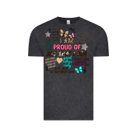 Vintage Black i am proud of all that i am Vintage Tee - Artiststas