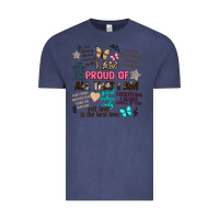 Vintage Denim i am proud of all that i am Vintage Tee - Artiststas