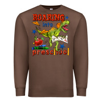 Chestnut roaring into preschool Premium Sweatshirt - BundleAndBundleShop