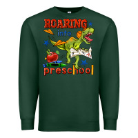 Sports Green roaring into preschool Premium Sweatshirt - BundleAndBundleShop