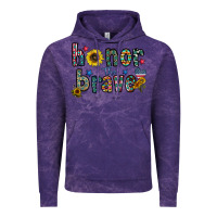 Cloud Purple honor the brave Vintage Hoodie - CowhideDigitalArt