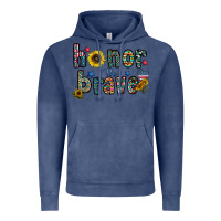 Vintage Denim honor the brave Vintage Hoodie - CowhideDigitalArt