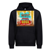 Black wifey mama boss Urban Hoodie - TumblerDesignByShophia