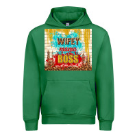Emerald wifey mama boss Urban Hoodie - TumblerDesignByShophia