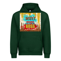 Forest Green wifey mama boss Urban Hoodie - TumblerDesignByShophia