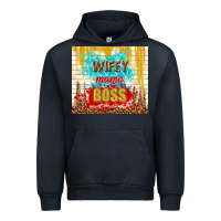 Navy wifey mama boss Urban Hoodie - TumblerDesignByShophia