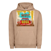 Pigment Burro wifey mama boss Urban Hoodie - TumblerDesignByShophia