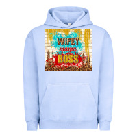 Pigment Grape Ice wifey mama boss Urban Hoodie - TumblerDesignByShophia