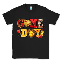 Black game day softball Classic Tee - AdoDesignShop