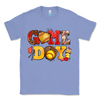 Colony Blue game day softball Classic Tee - AdoDesignShop