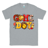 Heather Grey game day softball Classic Tee - AdoDesignShop