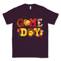 Plum game day softball Classic Tee - AdoDesignShop