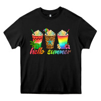 Black hello summer Heavy Core Tee - Artiststas