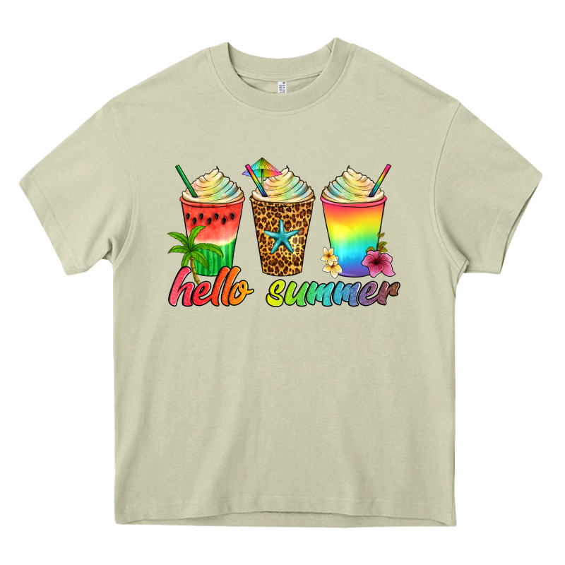Hello Summer Heavy Core Tee by Artiststas | Teevron