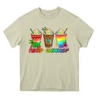 Mossy hello summer Heavy Core Tee - Artiststas