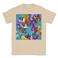 Mushroom butterfly cocktail Classic Tee - BundleAndBundleShop