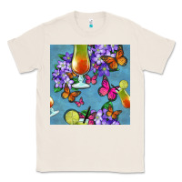 Natural butterfly cocktail Classic Tee - BundleAndBundleShop