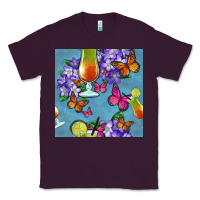 Plum butterfly cocktail Classic Tee - BundleAndBundleShop