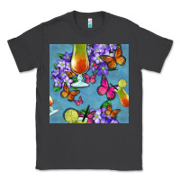 Smoke butterfly cocktail Classic Tee - BundleAndBundleShop