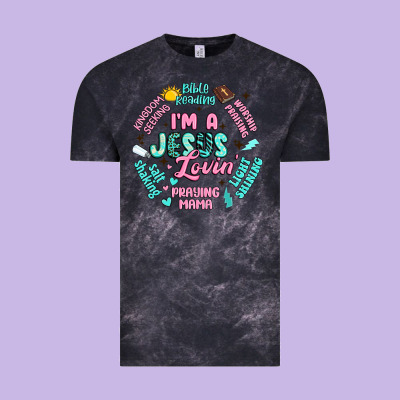 I'm A Jesus Lovin' Vintage Tee Designed By Artiststas