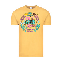Vintage Mustard i'm a jesus lovin' Vintage Tee - Artiststas