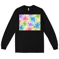 Black tie dye heart shaped background 3200x2400 Long Sleeve Tee - AdoDesignShop