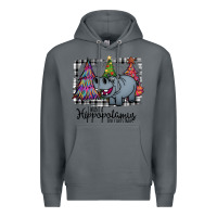 Rock I Want Hippopotamus For Christmas Premium Hoodie - Bettercallsaul