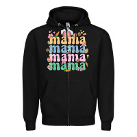 Black easter mama Zipper Hoodie - MaliasSmallBusiness
