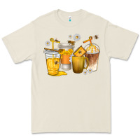 Bone coffee cups bumble bee Premium Tee - texasbilliewilder