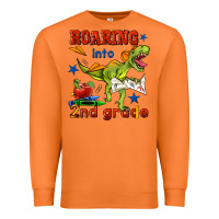 Carrot roaring into 2nd grade Premium Sweatshirt - BundleAndBundleShop