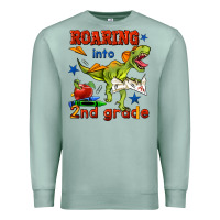 Seafoam roaring into 2nd grade Premium Sweatshirt - BundleAndBundleShop