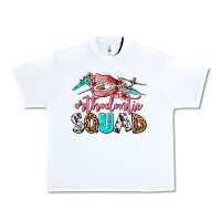 White orthodontic squad Urban Heavy Tee - AdoDesignShop