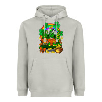 Moon Dust st. patricks gnomes truck with rainbow Heavyweight Hoodie - BundleAndBundleShop