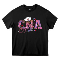 Black valentines day cna Heavy Core Tee - RanaPortraitStore