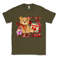 Army Green give you self love Classic Tee - AdoDesignShop
