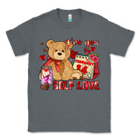 Charcoal Heather give you self love Classic Tee - AdoDesignShop