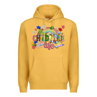 Mustard childcare life Premium Hoodie - JahusDesignShop