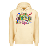 Pina Colada childcare life Premium Hoodie - JahusDesignShop