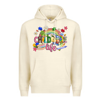 Sandshell childcare life Premium Hoodie - JahusDesignShop