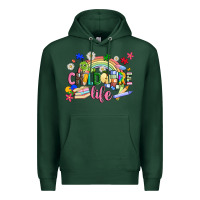 Sports Green childcare life Premium Hoodie - JahusDesignShop