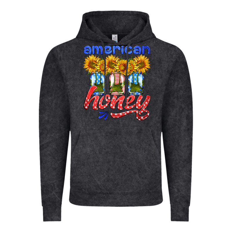 American Honey Sunflower Mason Jar Vintage Hoodie by HRA Design Shop | Teevron