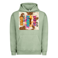 Pigment Oil Green kind heart fierce mind brave spirit Urban Hoodie - TumblerDesignByShophia