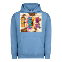 Pigment Pebble Blue kind heart fierce mind brave spirit Urban Hoodie - TumblerDesignByShophia
