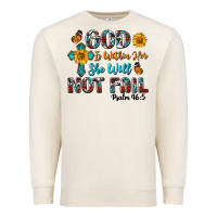 Sandshell god is within her she will not fail Premium Sweatshirt - BundleAndBundleShop