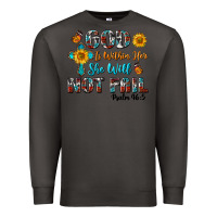 Smoke god is within her she will not fail Premium Sweatshirt - BundleAndBundleShop