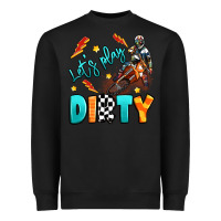 Black let's play dirty Heavyweight Sweatshirt - Artiststas