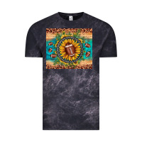 Cloud Black football leopard turquoise sunflower Vintage Tee - JahusDesignShop
