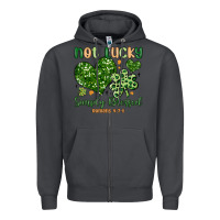 Smoke not lucky simply blessed Zipper Hoodie - MaliasSmallBusiness