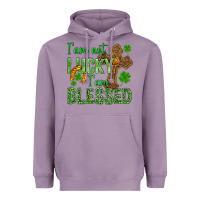Lavender I Am Not Lucky I Am Blessed St. Patricks Heavyweight Hoodie - BundleAndBundleShop