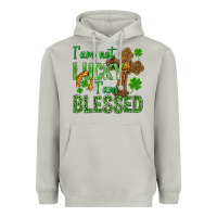 Moon Dust I Am Not Lucky I Am Blessed St. Patricks Heavyweight Hoodie - BundleAndBundleShop